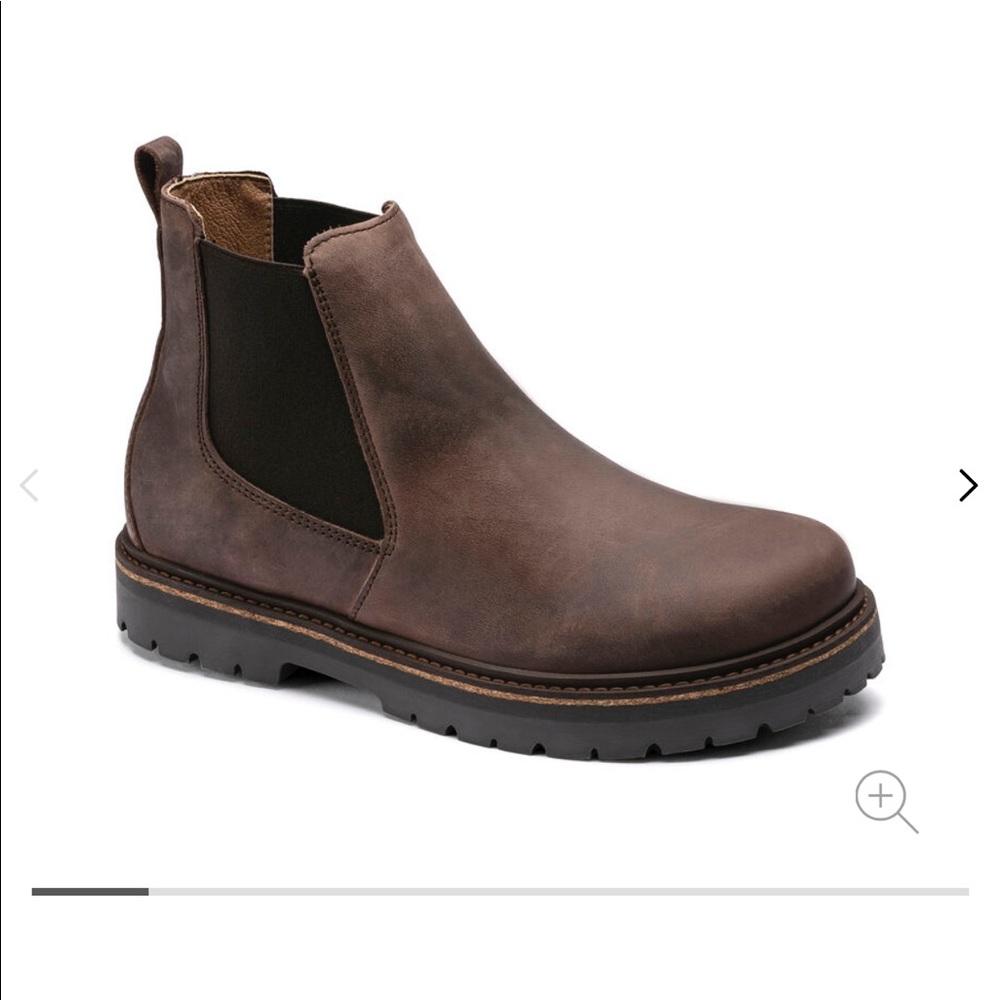 BNIB Birkenstock Stalon Mocca Brown Boots Size 38